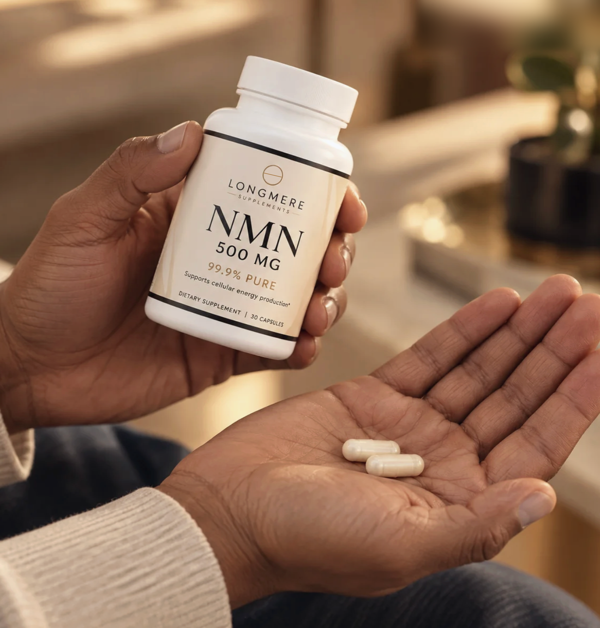 Longmere NMN supplement facts